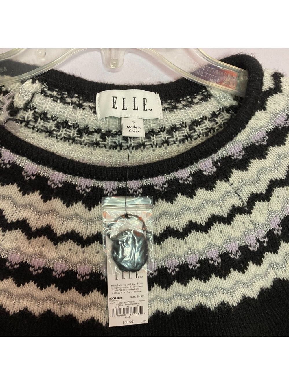 Elle Sweater, NWT, Size S - Picture 2 of 12